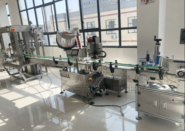 星火果醬灌裝旋蓋生產線設備