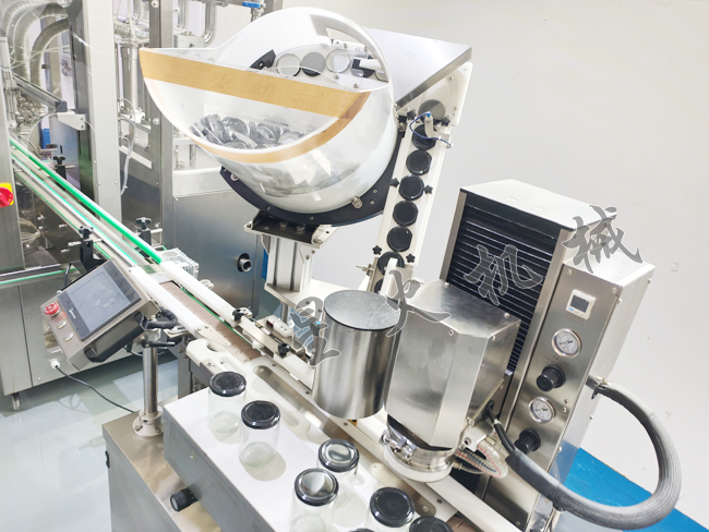 醬料玻璃瓶真空旋蓋機